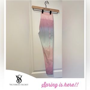 Pastel Ombré Sport Leggings Small by Victoria’s Secret